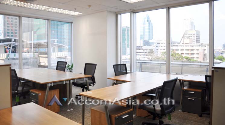 14  Office Space For Rent in Ploenchit ,Bangkok BTS Ploenchit at Q House Ploenchit Service Office AA10285
